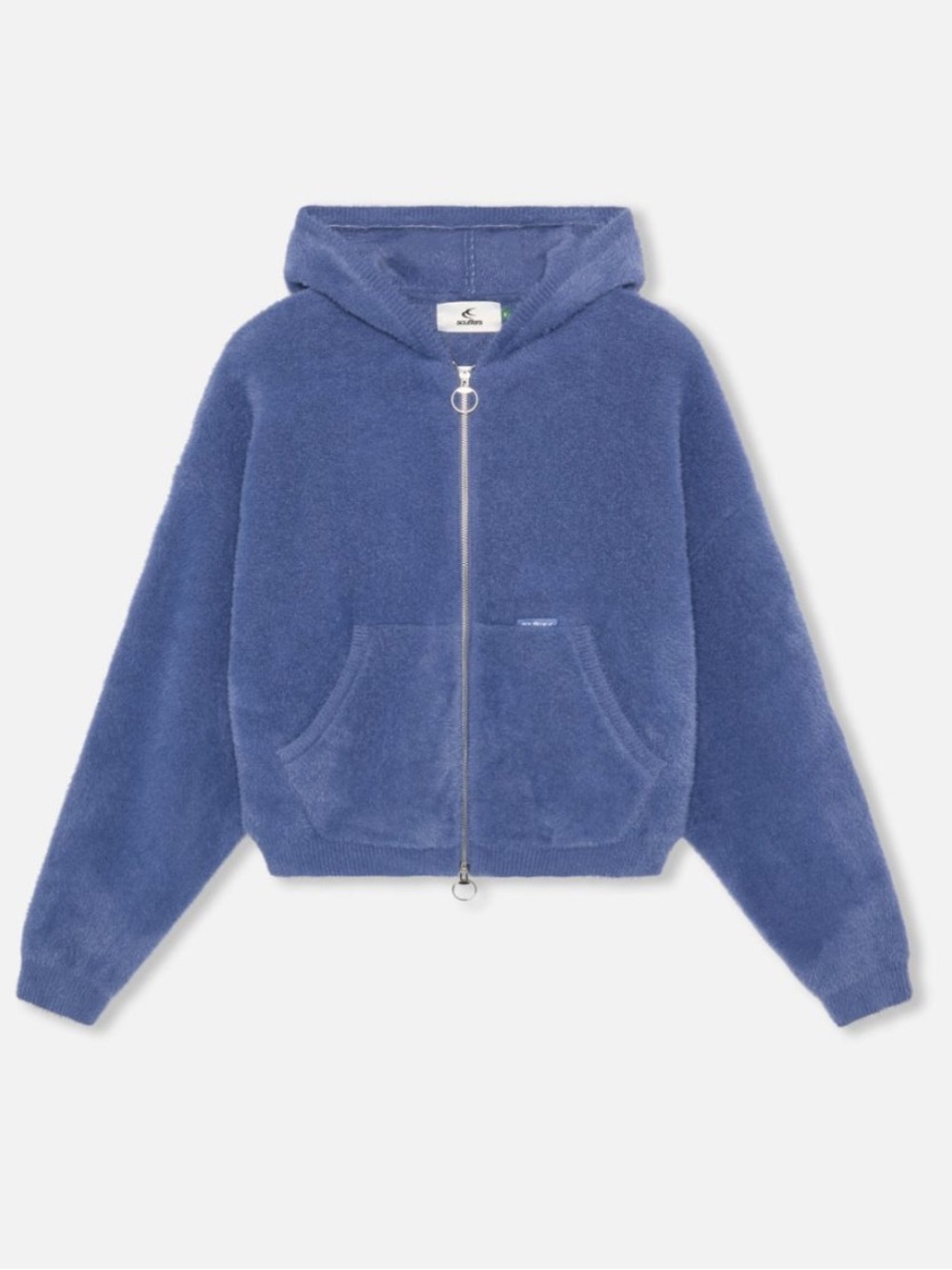 Scuffers Venice Navy Knit Zipper Hoodie
